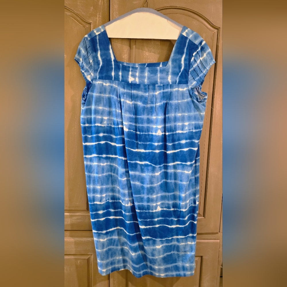 Jones New York Sport Size 12 Blue Sheath Dress